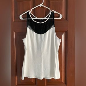 Express sleeveless blouse